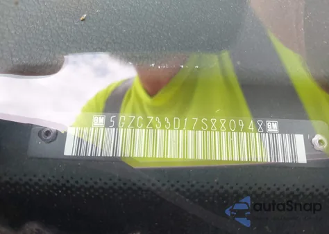 2007 Saturn Vue 4 Cyl z USA, uszkodzony, nr VIN 5GZCZ33D17S880948